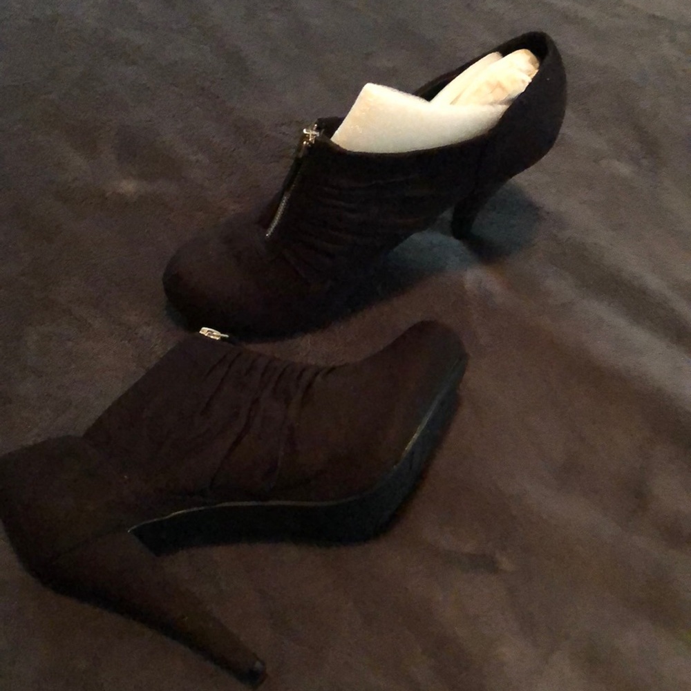 Black booties